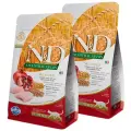 FARMINA CAT N&D ANCESTRAL GRAIN NEUTERED CHICKEN & POMEGRANATE для кастрированных котов и стерилизованных кошек с курицей и гранатом (0,3 + 0,3 кг)