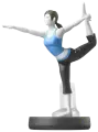Amiibo No.8 Тренер Wii Fit (Wii Fit Trainer) (Super Smash Bros)