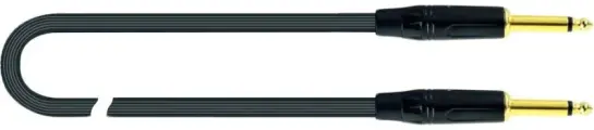 Кабель Quik Lok JUST JJ 6, инструментальный, 6м, Mono Jack черн /JUST JJ 6