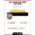 3D-электроочаг RealFlame Cassette 1000 3D LED (светодиодные лампы), режим изменения цвета пламени