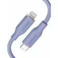 Кабель Anker 641 PowerLine III USB-C to Lightning Cable 0.9m (Flow, Silicone) - Purple