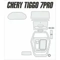 Chery Tiggo 7 Pro/ XCITE X-Cross 7 | Защитные глянцевые пленки | приборная панель, консоль, дисплей ГУ | NILSPB/НИЛСПБ