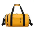 Сумка спортивная Torber, 28 л, 25х25х45 см, ручная кладь, желтый