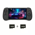 Gamehero POWKIDDY X55 синяя портативная игровая консоль, Black 80GB
