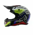Шлем кроссовый FOX XD1-78 цв. Мультипринт р. S