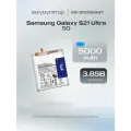 Аккумулятор EB-BG998ABY для Samsung Galaxy S21 Ultra 5G, батарея для смартфона