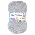 Пряжа ARACHNA JASMIN 5 шт. по 100 г 250 м 80% хлопок, 20% полиэстер №169 серый