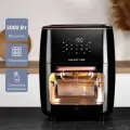 Мультифункциональный аэрогриль GALAXY LINE GL2523, мощность 2000Вт, объем чаши 13л, черный