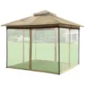 Green Days Шатер беседка туристический с москитной сеткой 3х3х2.65 м