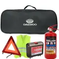 Набор автомобилиста 5 предметов для ТО, сумка экокожа с логотипом Daewoo