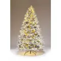 Ель искусственная Никка Заснеженная с освещением 215 см