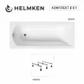 Ванна акриловая 170х70 Helmken Vespera комплект 2 в 1: прямоугольная ванна, ножки