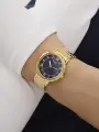 Наручные часы GUESS, синий, золотой