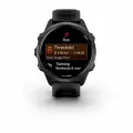 Garmin Forerunner 570 - 42мм, шиферно-серый, алюминиевый безель, черный ремешок