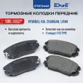 Тормозные колодки передние хендай соната 4 (98-05) HYUNDAI SONATA, E115724AE