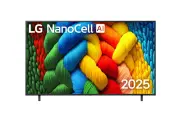 75NANO80A6B 75 черный Direct LED, NanoCell, 4K UltraHD, Wi-Fi, 60 Гц, webOS, HDMI х 3, USB х 2 шт 
