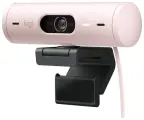 Веб-камера Logitech BRIO 500 HD Webcam - ROSE - USB, 960-001421, розовая