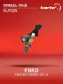 Лямбда-зонд Kortex для FORD FIESTA / FUSION 1.25-1.6 02- 350мм
