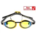 Очки стартовые Mad Wave X-LOOK Rainbow, желтый