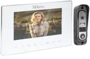 Видеодомофон HDcom W-714-AHD-IP(7) с записью по движению / домофон в квартиру / домофон для дома / домофон в дверь