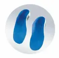 Стельки ортопедические Orto Fun Tech для детей, Размер 35/36, Синий