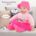 Кукла пупс интерактивная со звуком 40 см, Lisa Doll / Куколка мягконабивная с русской озвучкой, 97045