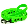 Поводок из биотана 3 м, ширина 16 мм, Woofy Iron , прорезиненный, водостойкий, зеленый