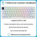 Беспроводная клавиатура Logitech G PRO X 60 белое