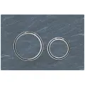 Кнопка смыва GEBERIT 115.884.JM.1 Sigma 21 24.6 см плитка Mustang/глянцевый хром