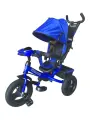 Велосипед детский трехколесный Formula A3 с родительской ручкой и фарой, 2025, синий