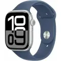 Умные часы Apple Watch Series 10, 46mm, Silver Aluminum Case, Sport Band S/M