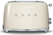 Тостер SMEG TSF01CREU, кремовый, управление механическое, 950 Вт