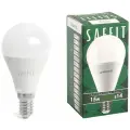 (10шт)Лампочка светодиодная Saffit 15Вт 230V E14 6400K G45, SBG4515, 55211