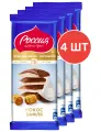 Плиточный шоколад, Россия - Щедрая Душа, молочный шоколад с белым, с кокосовой стружкой и вафлей, 82г 4 шт