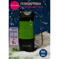 Термокружка 380мл из нержавеющей стали с TPR-вставкой и ремешком KAMILLE