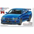 Комплект спортивных автомобилей марки Nissan Skyline GT-R R34 V-Spec BNR34 tamiya 24210