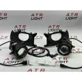 Линзованные светодиодные противотуманные фары ПТФ Mitsubishi Lancer 9 рестайлинг (2005-2011) LED 85Вт GFD, набор 2 шт.