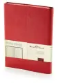 Ежедневник недатированный Bruno Visconti WALTZ с магнитным клапаном и цветным срезом, красный А5 арт.3-543/04