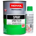 Жидкая шпатлевка NOVOL SPRAY, 2 шт. серый 1200 г 1000 мл
