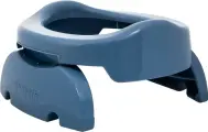 POTETTE PLUS Горшок дорожный Potette Plus складной сказочно синий + накладка для унитаза с 3 пакетами