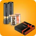 Подарочный набор мельниц для специй GARLYN Spice Duo