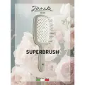 Janeke SUPERBRUSH Щетка для волос, 94SP226GRI, серый/белый, 20,3x8,5x3,1 см