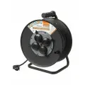Удлинитель силовой на катушке, 40 метров, 4 розетки, КГ 4000Вт TDM Electric