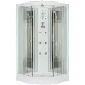 Душевая кабина Niagara NG-7012-01 (1200х1200х2200) низкий поддон (16см), стекло полосатое