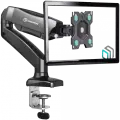 Кронштейн для монитора Onkron G80, настольный, поворот и наклон верт. перемещ, черный