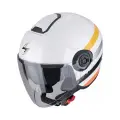 SCORPION EXO Мотошлем CITY II BEE, цвет Белый/Желтый, Размер L