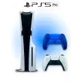 Игровая приставка Sony PlayStation 5 PRO (Digital) + дисковод + 2-й (сине-голубой, Icon Blue)