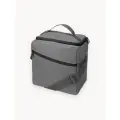 Изотермическая сумка-холодильник Classic c контрастной молнией, цвет серый/черный