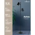 Торшер Moderli V11329-2F Ashes, черный, высота 145.5 см, мощность 50Вт