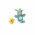 LILLIPUTIENS Мягкая игрушка на руку Дракон Джо для малышей от 6 месяцев